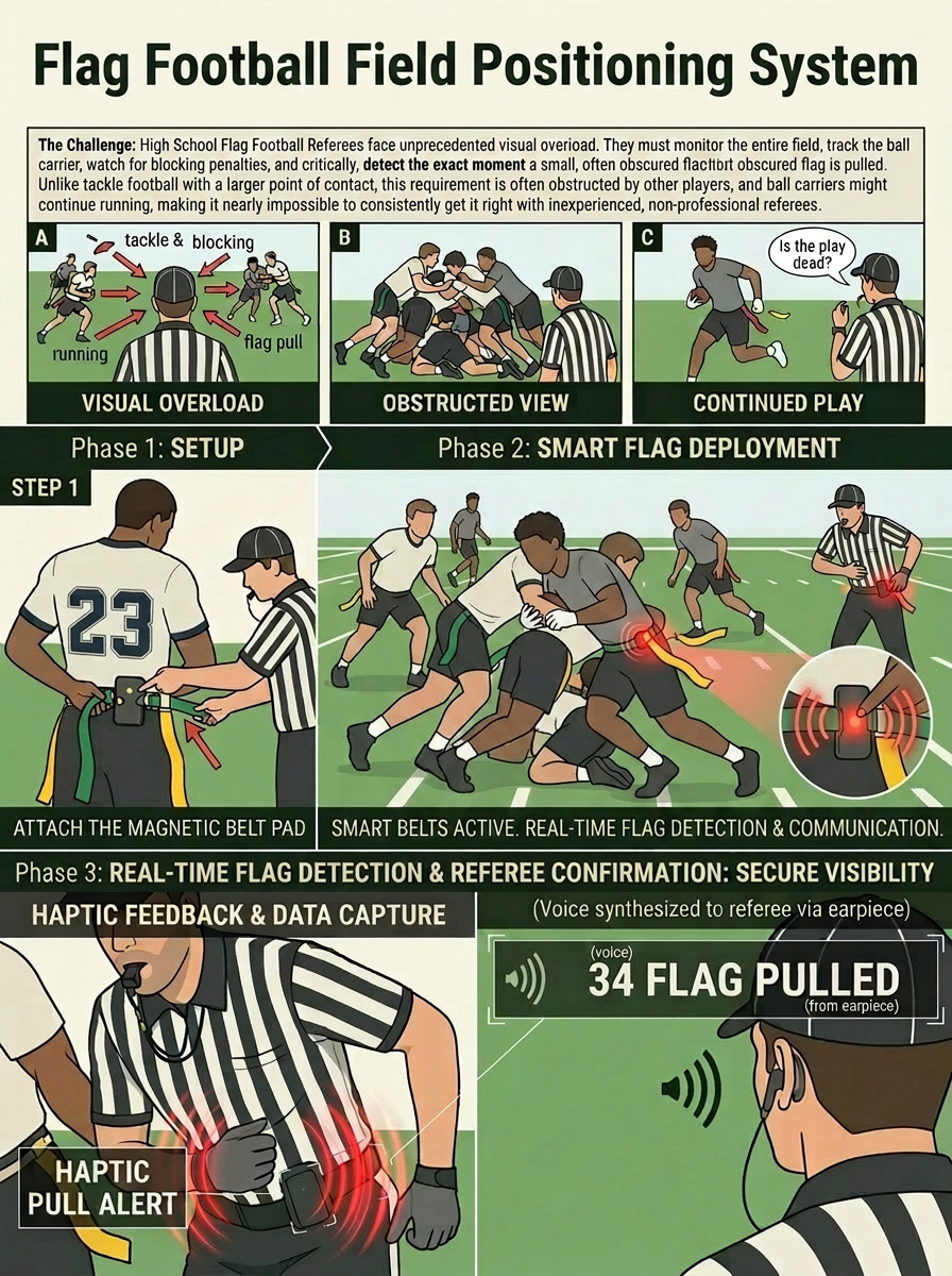 Flag Football Field Positioning System — Project Poster