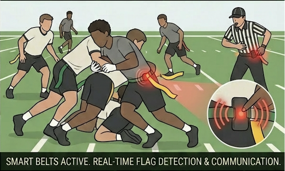 Smart Belts Active — Real-Time Flag Detection