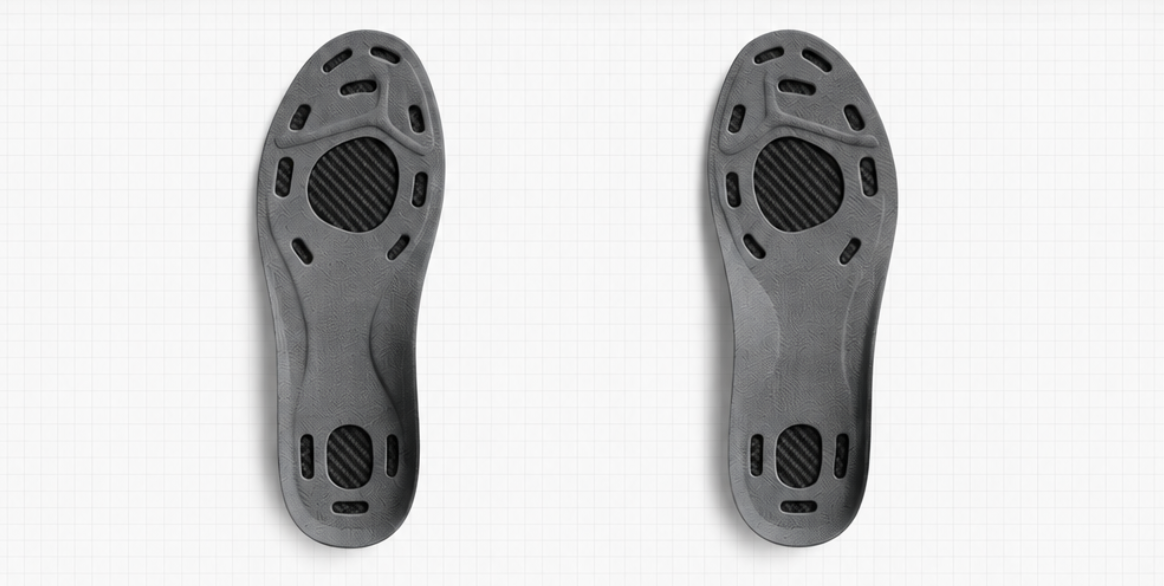 Insole top view