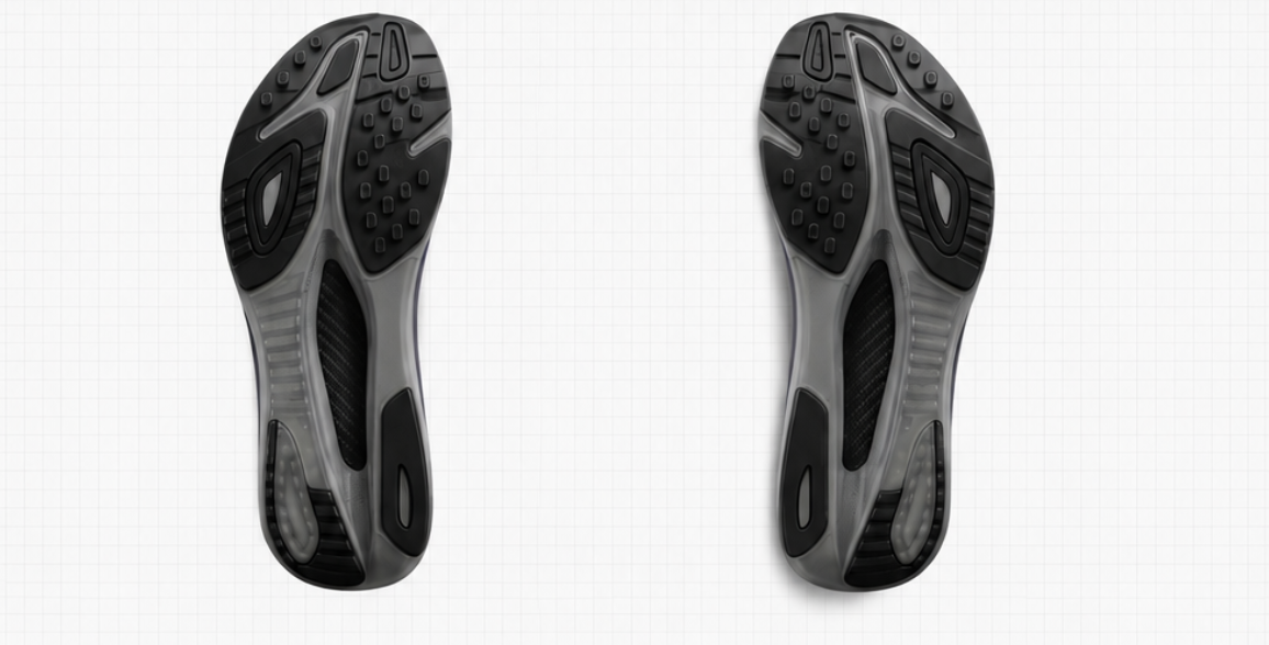 Outsole bottom view