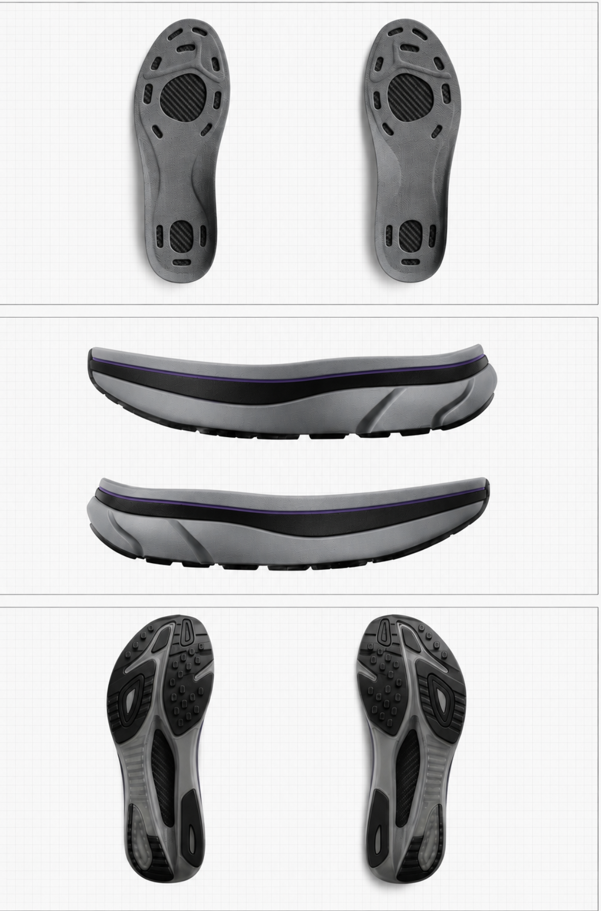 Sideline Cleat Recovery Module — Renders